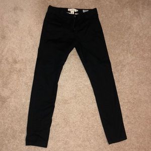 HM black skinny chinos